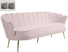 Load image into Gallery viewer, Gardenia Pink Velvet Sofa image
