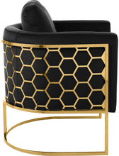Load image into Gallery viewer, Casa Black Velvet Chair
