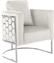 Load image into Gallery viewer, Casa Cream Velvet Chair image
