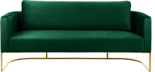 Load image into Gallery viewer, Casa Green Velvet Sofa

