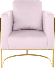 Load image into Gallery viewer, Casa Pink Velvet Chair
