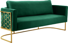 Load image into Gallery viewer, Casa Green Velvet Sofa image
