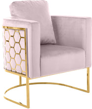 Load image into Gallery viewer, Casa Pink Velvet Chair image

