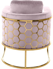 Load image into Gallery viewer, Casa Pink Velvet Chair

