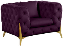 Load image into Gallery viewer, Kingdom Purple Velvet Chair image
