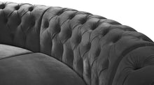 Load image into Gallery viewer, Anabella Grey Velvet 3pc. Sectional
