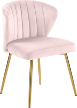 Load image into Gallery viewer, Finley Pink Velvet Dining Chair
