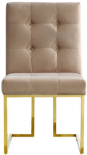 Load image into Gallery viewer, Pierre Beige Velvet Dining Chair
