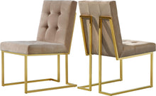 Load image into Gallery viewer, Pierre Beige Velvet Dining Chair image
