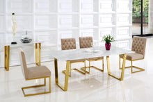 Load image into Gallery viewer, Cameron Gold Dining Table
