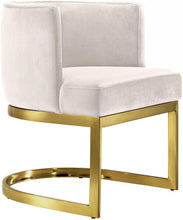 Load image into Gallery viewer, Gianna Cream Velvet Dining Chair
