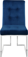 Load image into Gallery viewer, Alexis Navy Velvet Dining Chair
