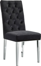 Load image into Gallery viewer, Juno Black Velvet Dining Chair
