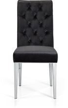 Load image into Gallery viewer, Juno Black Velvet Dining Chair

