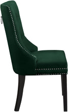 Load image into Gallery viewer, Nikki Green Velvet Dining Chair
