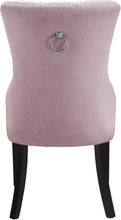 Load image into Gallery viewer, Nikki Pink Velvet Dining Chair
