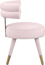Load image into Gallery viewer, Fitzroy Pink Velvet Dining Chair
