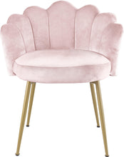 Load image into Gallery viewer, Claire Pink Velvet Dining Chair
