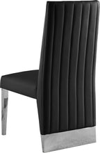 Load image into Gallery viewer, Porsha Black Faux Leather Dining Chair
