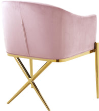Load image into Gallery viewer, Xavier Pink Velvet Dining Chair
