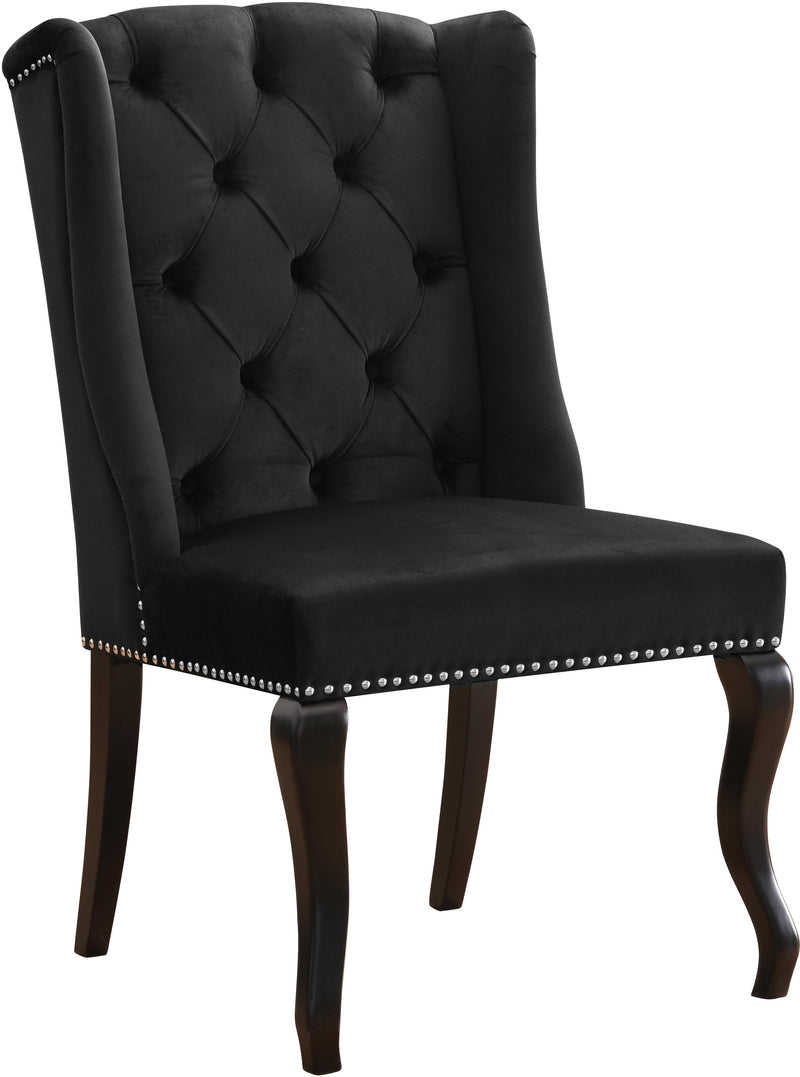 Suri Black Velvet Dining Chair