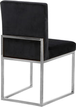 Load image into Gallery viewer, Giselle Black Velvet Dining Chair
