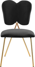 Load image into Gallery viewer, Angel Black Velvet Dining Chair

