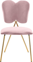 Load image into Gallery viewer, Angel Pink Velvet Dining Chair
