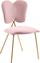 Load image into Gallery viewer, Angel Pink Velvet Dining Chair
