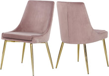 Load image into Gallery viewer, Karina Pink Velvet Dining Chair image
