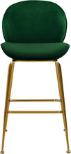 Load image into Gallery viewer, Paris Green Velvet Stool
