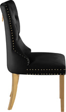 Load image into Gallery viewer, Carmen Black Velvet Dining Chairs (2)

