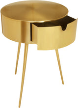 Load image into Gallery viewer, Bali Gold Night Stand
