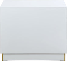 Load image into Gallery viewer, Cosmopolitan White Lacquer Side Table
