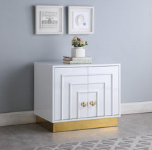 Load image into Gallery viewer, Cosmopolitan White Lacquer Side Table

