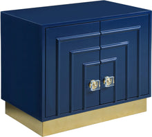 Load image into Gallery viewer, Cosmopolitan Navy Lacquer Side Table image
