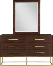 Load image into Gallery viewer, Maxine Cherry / Gold Dresser
