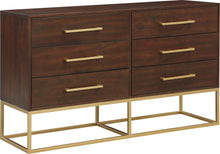 Load image into Gallery viewer, Maxine Cherry / Gold Dresser image
