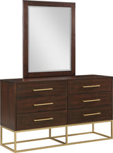 Load image into Gallery viewer, Maxine Cherry / Gold Dresser
