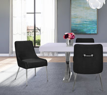 Load image into Gallery viewer, Ace Black Velvet Dining Chair
