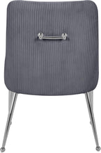 Load image into Gallery viewer, Ace Grey Velvet Dining Chair
