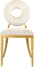 Load image into Gallery viewer, Carousel Cream Velvet Dining Chair
