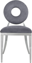 Load image into Gallery viewer, Carousel Grey Velvet Dining Chair
