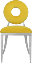 Load image into Gallery viewer, Carousel Yellow Velvet Dining Chair
