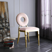 Load image into Gallery viewer, Carousel Pink Velvet Dining Chair
