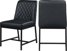 Load image into Gallery viewer, Bryce Black Faux Leather Dining Chair image
