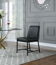 Load image into Gallery viewer, Bryce Black Faux Leather Dining Chair
