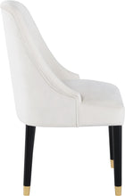 Load image into Gallery viewer, Omni Cream Velvet Dining Chair
