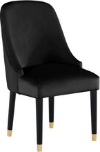 Load image into Gallery viewer, Omni Black Velvet Dining Chair
