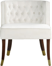 Load image into Gallery viewer, Perry Cream Velvet Dining Chair
